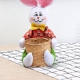 thumbnail image 3 of SPRING PARK Cute Bunny Easter Basket Eggs Candy Gift Box Storage Decor Rabbit Party Bag, 3 of 7
