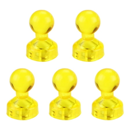 

HOTYA 5Pcs/set Refrigerator Magnets Magnetic Push Pins Push Pin Magnet Thumb Tacks