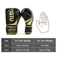 thumbnail image 3 of Guantes Boxeo TFixol Negro y dorado 12oz, 3 of 7