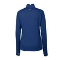 thumbnail image 3 of Women's Cutter & Buck  Blue Seattle Sounders FC Traverse Stretch Eco Quarter-Zip Top, 3 of 3