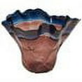 thumbnail image 2 of Amazing Patterned Glass Fluted Vase, 2 of 2