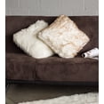 thumbnail image 3 of Luxe Belton Faux Fur Pillow | 2-Pack | 18"x18", 3 of 4