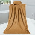 thumbnail image 2 of Bath Towels 2 Pack Towel Sets (30" x 60") - Extra Absorbent, Fast Drying Solid Color Camel, 2 of 7