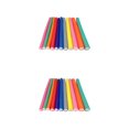thumbnail image 4 of letairis 10x Hair Foam Curler Roller Set Use Rods DIY Flexible Easy 12mm 10 Pcs 2Set, 4 of 6
