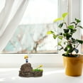thumbnail image 4 of MasteelfCA 4pcs Miniature Stone Natural Stones Aquarium Tank Rocks Landscape Ornament for Bonsai Terrariums Sand Table, 4 of 8