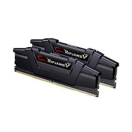 G.Skill 32GB DDR4 PC4-28800 3600MHz Ripjaws V for Intel CL16 (16-19-19-39)  Dual Channel kit (2x16GB) Black