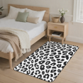 thumbnail image 2 of CURLYOOT Wildlife Animal Wild Skin Leopard Print Area Rug 3x5 Ft Rugs for Entryway Entrance Kitchen, Washable Non Slip Indoor Floor Carpet for Bedroom Living Room, 2 of 8