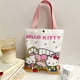 thumbnail image 1 of Sanrio-Bolso de mano de lona de gran capacidad de Hello Kitty, bolsa de hombro de compras de Anime, bolsos de viaje, bolsa de estudiante, juguetes, regalos, 1 of 2