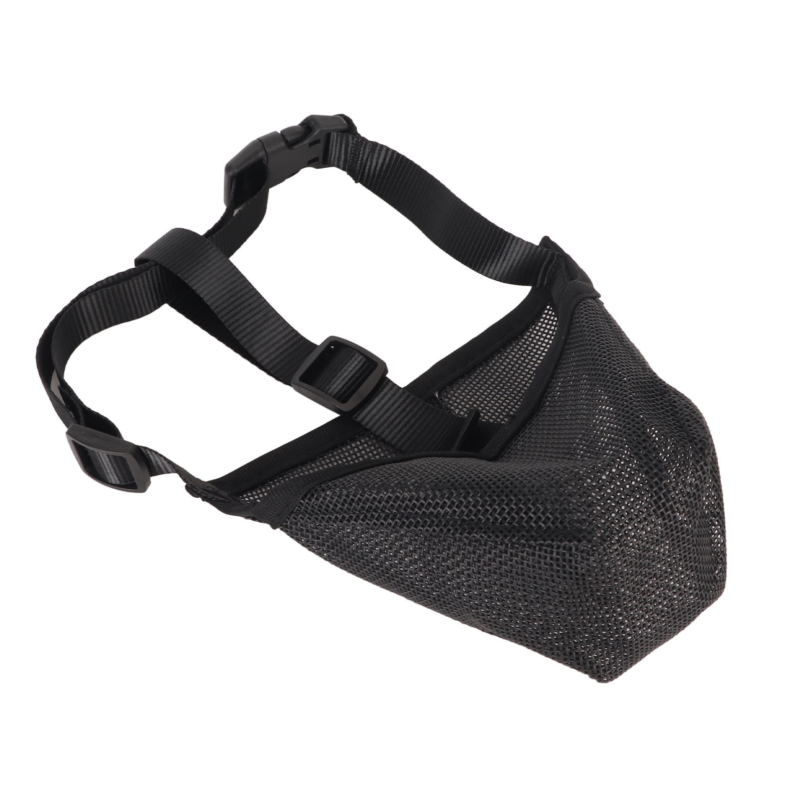 Dog Muzzle, Dog Mesh Muzzle Foldable Fully Covered For Poisoned Bait XS ...