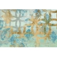 thumbnail image 2 of Goldberger, Jennifer 24x17 White Modern Wood Framed Museum Art Print Titled - Pattern Construct II, 2 of 4