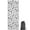 BlackWhite Lemon Fruit, variant on Yellow Lemon Fruit Flowers BlueWhite Pattern Hot Yoga Mat Towel Non Slip for Hot Yoga - Quick-Drying Yoga Mat Cover with 4 Corner Pockets with Travel Bag - Hot Yoga Towel Non Slip 70"x26"