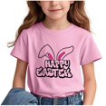 thumbnail image 4 of COM1950s Crop Top pour Enfants, T-Shirt Décontracté Ample à Manches Courtes Col Rond Confortable pour Adultes, 4 of 6