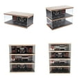 thumbnail image 2 of Ruiboury 1/64 Display Box Toy Car Model Parking Lot Dustproof Fall Resistant Showcase Storage Boxes Display Case Boys 2 Layers, 2 of 6