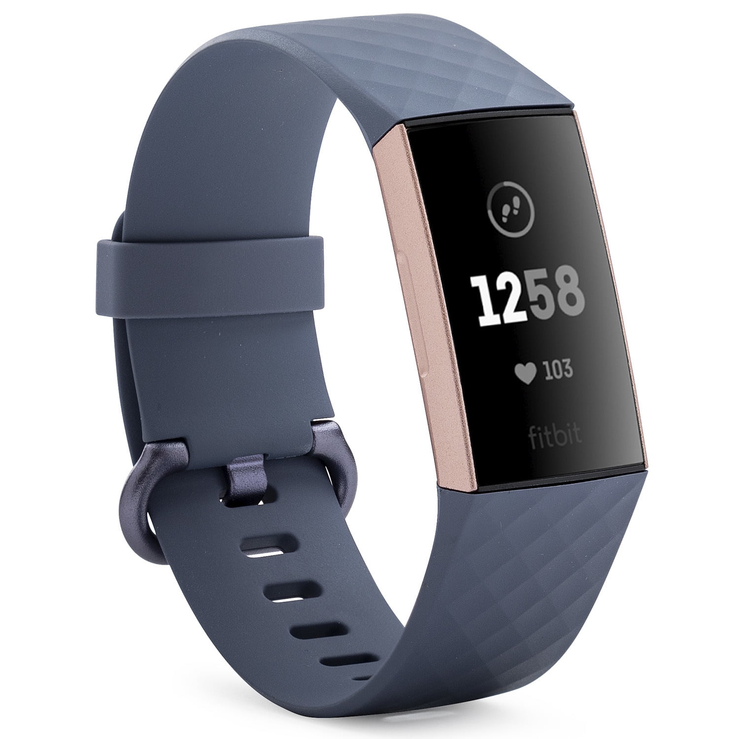 Fitbit Charge 3 Fitness Activity Tracker (Rose Gold/Blue ...