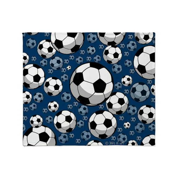 CafePress - Soccer Throw Blanket - Soft Fleece Throw Blanket, 50"x60" for All Ages