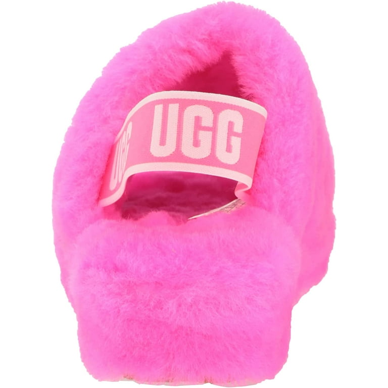 UGG FLUFF YEAH SLIDE Sandals Taffy Pink - Walmart.com