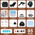 thumbnail image 2 of Kit de accesorios para guitarra LOMEVE 85 piezas con funda y tabla de acordes, 2 of 8