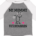 thumbnail image 4 of Inktastic Veterinarian Mommy Vet Boys or Girls Long Sleeve Baby Bodysuit, 4 of 5