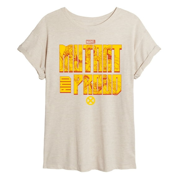 Marvel X-Men - Mutant And Proud - Women's Oversized Graphic T-Shirt