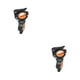 thumbnail image 3 of Wosthever Soporte de luz Plásticos Accesorios para ciclismo Instalación práctica Montaje de lámpara multicolor Pieza reemplazada Suministros Negro/Naranja 2piezas, 3 of 6