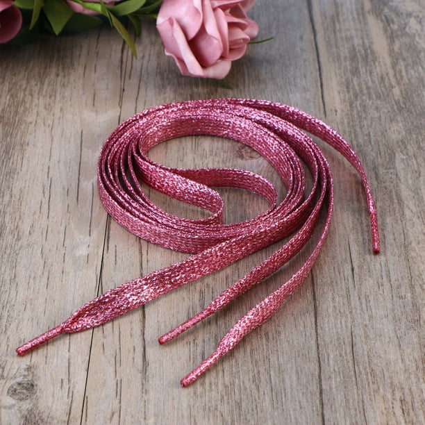Pink glitter hotsell shoelaces
