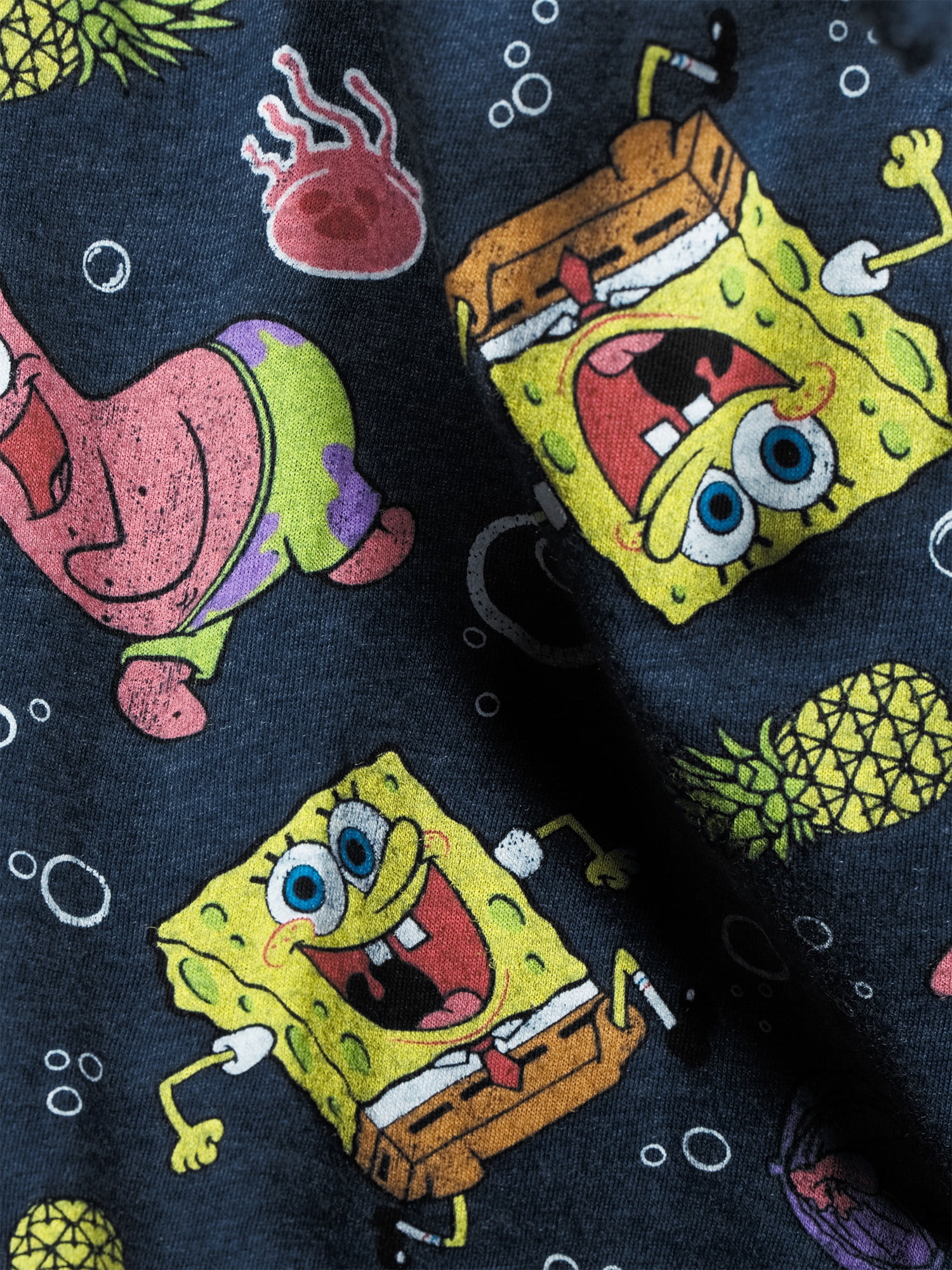 SpongeBob SquarePants Classic Fit Mid Rise Cutoff Short (Men's), 1 Count, 1 Pack