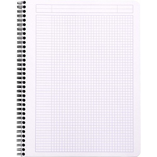 Rhodia Wirebound Notebook 9X11.75 Inches Black Grid