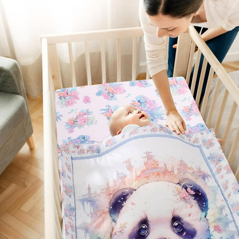 Panda baby bedding nursery hot sale