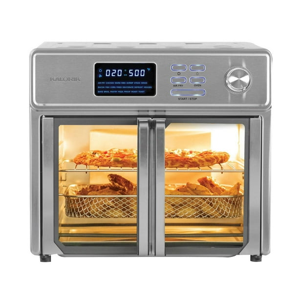 Kalorik AFO 47269 SS MAXX Digital Air Fryer Oven With 7 Accessories