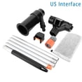 thumbnail image 2 of Swimming Pool Jet Vacuum Cleaner with Mesh bag and Pole for Above Ground Inflatable Pool Hot Tub Pond Spa Fountain, 2 of 7