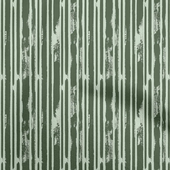 oneOone Cotton Flex Olive Green Fabric Abstract Sewing Fabric By The Yard Printed Diy Clothing Sewing Supplies 40 Inch Wide