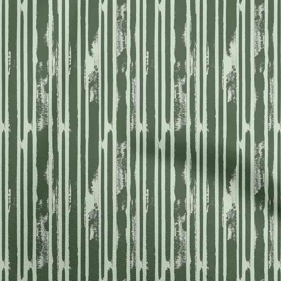 oneOone Cotton Flex Olive Green Fabric Abstract Sewing Fabric By The Yard Printed Diy Clothing Sewing Supplies 40 Inch Wide