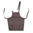 thumbnail image 2 of Adjustable Waterproof Apron with Dual Pockets, Fashionable Striped Pattern, Ideal for Kitchen Cooking, 2 of 7