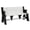 Midnight Birch-GEN 1, variant on Sierra Timber GEN 1 2-in-1 Outdoor Convertible Bench to Picnic Table