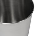 thumbnail image 5 of happimess Nolan Modern Classic Smooth Steel 2-Gallon Wastebasket, Brushed Steel, HPM1113C, 5 of 7