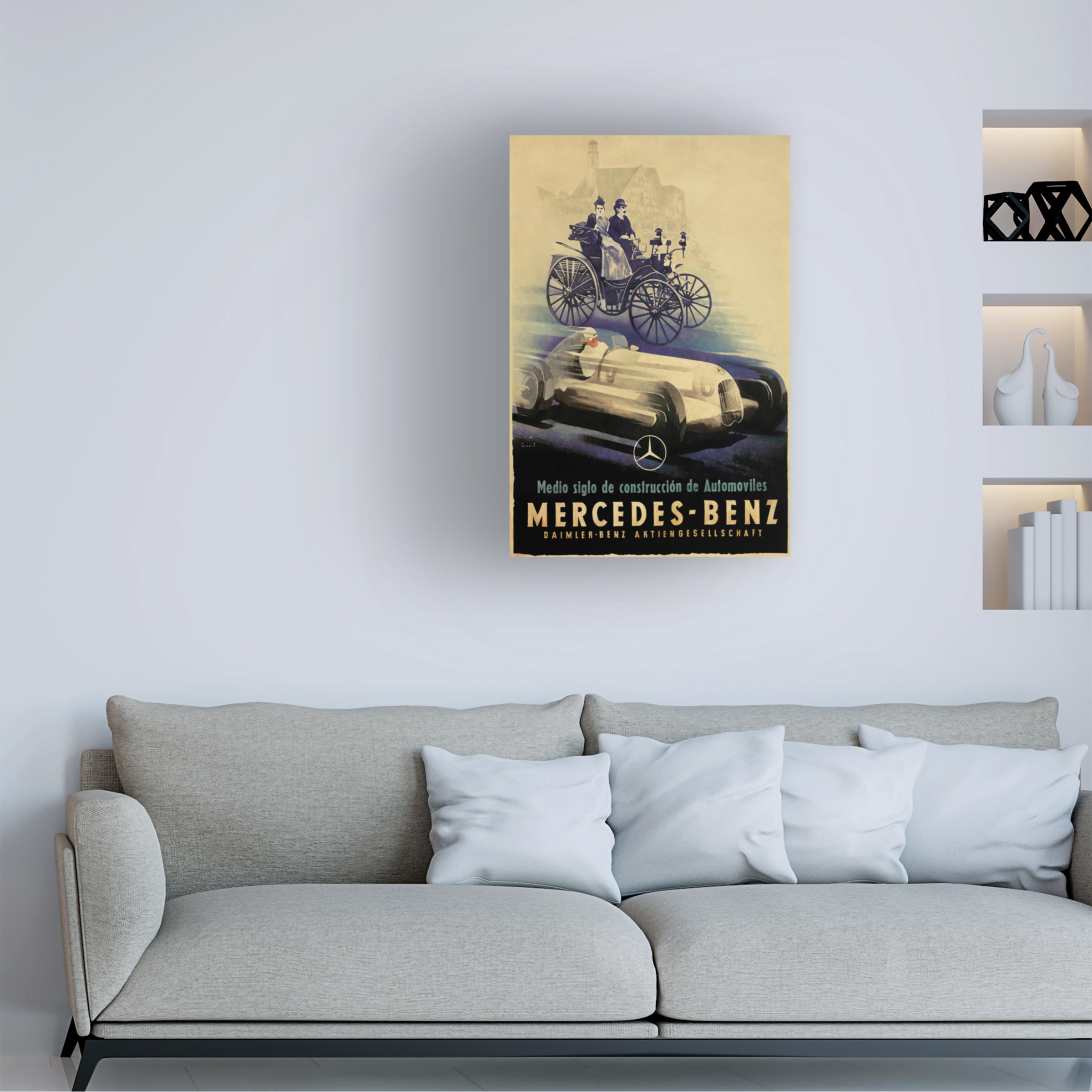 Trademark Fine Art 'Ad Wheels 15' Canvas Art by Vintage Lavoie