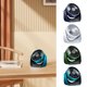 thumbnail image 1 of Ventilador de sobremesa silencioso sin escobillas - giro de 360°, 3 velocidades, recargable por USB, batería de 5 horas, funcionamiento silencioso de 20dB, blanco/azul/verde, 1 of 8