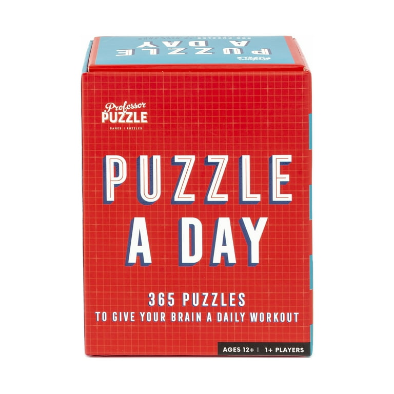 Professor Puzzle puzzle A Day Daily Brainteasers and Riddles Includes 365  New