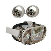 MightySkins OCQU2-Brown Marble Skin for Oculus Quest 2 - Brown Marble