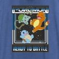 thumbnail image 2 of Women's Pokemon Ready To Battle Trio Racerback Tank Top Royal Blue Heather X Large, 2 of 4