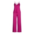 thumbnail image 4 of Sofia Intimates Women's and Plus Modal Cami and Pajama Pants Set, 2-Piece, Sizes XS-3X, 4 of 4