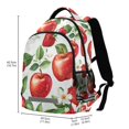 thumbnail image 2 of FORMRS Kids School Backpack Elementary Student Unisex Travel Bookbag with Reflective Stripes, Apple Pattern, 2 of 7