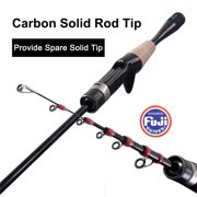 PURELURE Telescopic Rod 5'9'' Spinning Rod Solid Tip FUJI A Ring