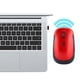 thumbnail image 5 of Ratón inalámbrico USB ultrafino de 2,4G y 1200DPI, ratón ergonómico de posicionamiento óptico para ordenador portátil, color rojo, 5 of 8