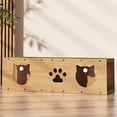 thumbnail image 7 of ColourTree Cat Scratching Pads, Multi-Purpose Cat Scratcher Tunnel, Cat Scratching Board House, Cat Tunnel Scratcher with Toy Hanging Ball, Interactive Peephole, 7 of 7