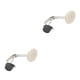 thumbnail image 3 of Eigraketly Professional Drum Mute Pads Head Protector Accessory Equipment Reducing Cotton Volume Music Metal Damper Wear-resistant Como se muestra 2piezas Eigraketly CBP441740, 3 of 6