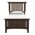thumbnail image 5 of OSP Home Furnishings Modern Mission Queen Bed Set 3/CTN in Vintage Oak Finish, 5 of 5