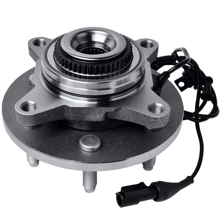 Front Wheel Bearing & Hub Assembly For Ford F150 Lincoln Mark LT – 4x4 ABS Compatible (2-Pack)