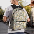 thumbnail image 2 of Wukai Daisy Versatile Backpack:Spacious,Organized,Comfortable,Ideal for Travel and Everyday Use with Multiple Pockets and Padded Straps, 2 of 8