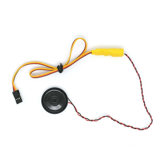 Compact RC Car Horn Lightweight, Detailed Simulation Speaker for Upgrades APPLAYERR Spare Part
